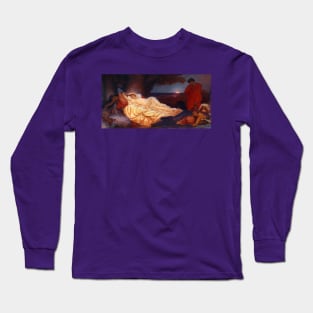 Cymon and Iphigenia - Lord Frederic Leighton Long Sleeve T-Shirt